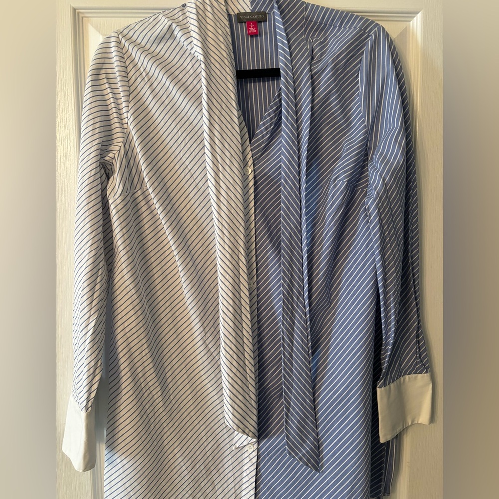 Vince Camuto pinstriped shirt